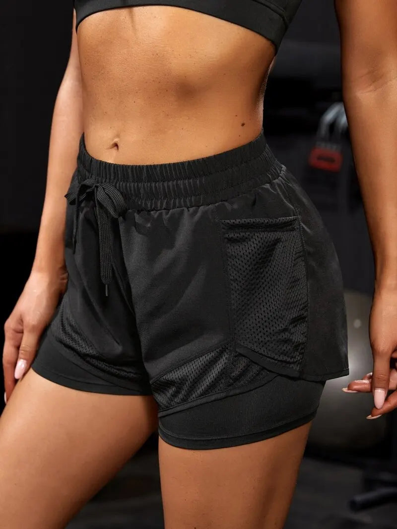 Gym Shorts Women with pockets