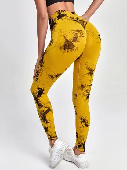 Gym Leggings Tie Dye