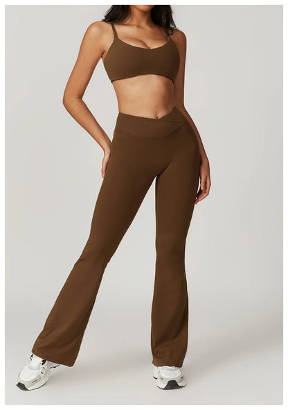 Gym Sets For Women Crop Top