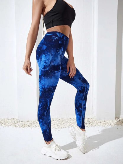 Gym Leggings Tie Dye