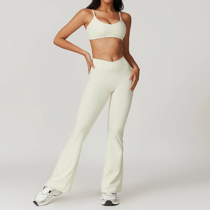 Gym Sets For Women Crop Top