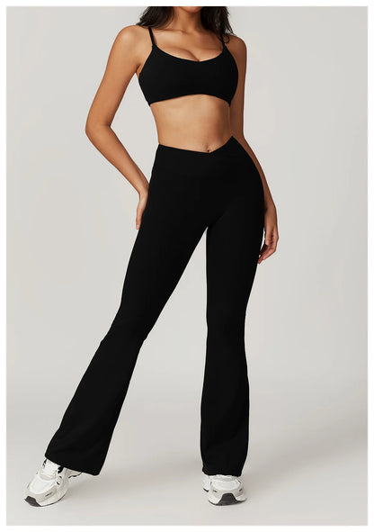 Gym Sets For Women Crop Top