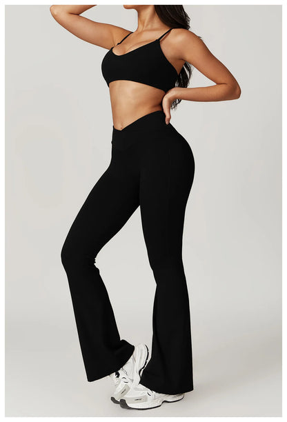 Gym Sets For Women Crop Top