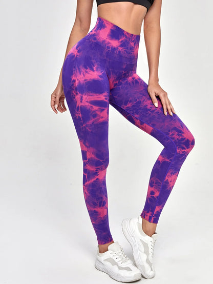 Gym Leggings Tie Dye