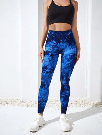 Gym Leggings Tie Dye