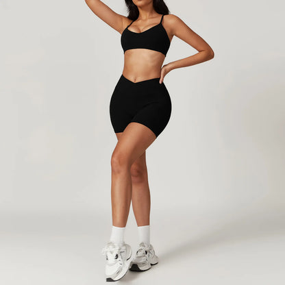 Gym Sets For Women Crop Top
