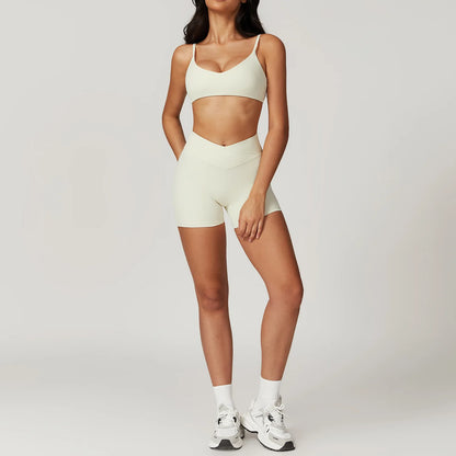 Gym Sets For Women Crop Top