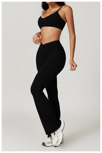 Gym Sets For Women Crop Top