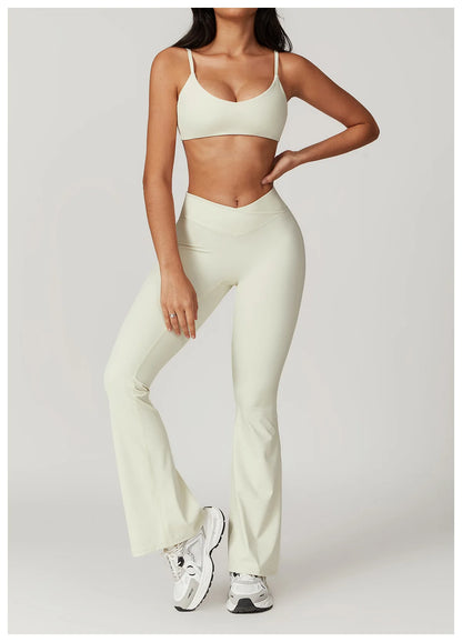 Gym Sets For Women Crop Top