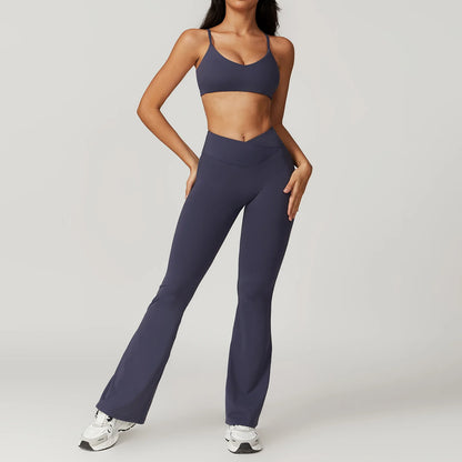 Gym Sets For Women Crop Top