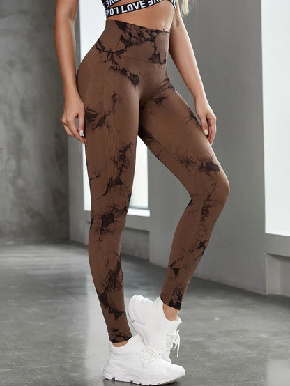 Gym Leggings Tie Dye