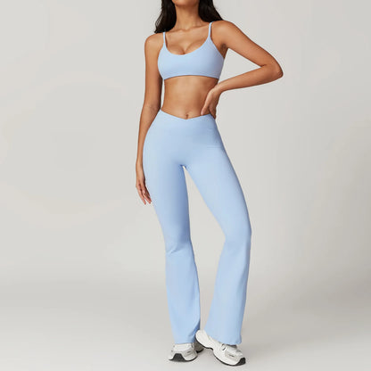 Gym Sets For Women Crop Top