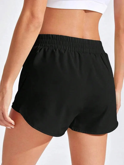 Gym Shorts Women - Elastic