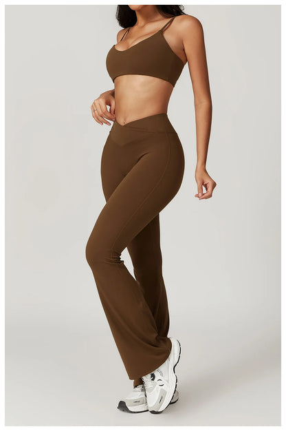 Gym Sets For Women Crop Top