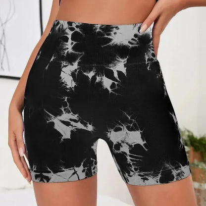 Gym Shorts Women -Tie Dye